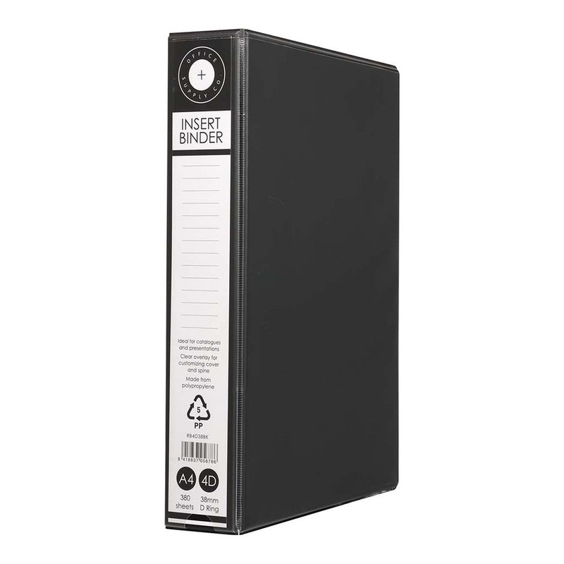 OSC Insert Binder A4 4d 38mm