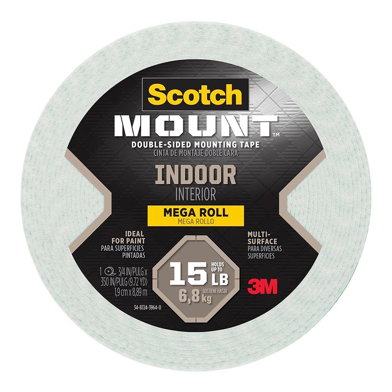 Scotch 19mm x 8.8m Indoor Mounting Tape