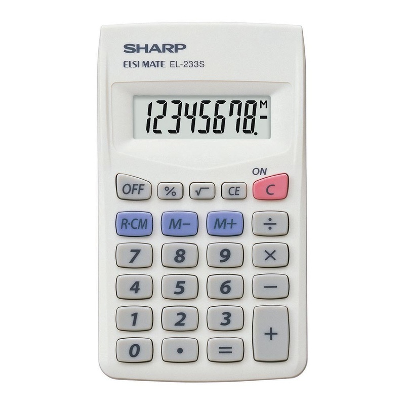 Sharp EL-233SBN Pocket Calculator