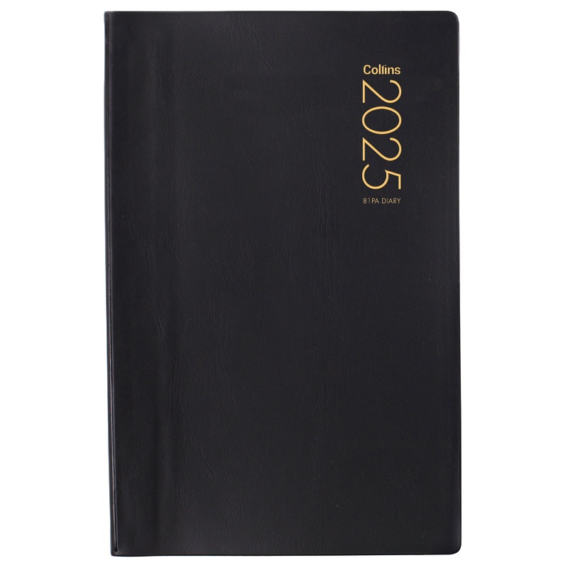 Collins 81PA Black Diary
