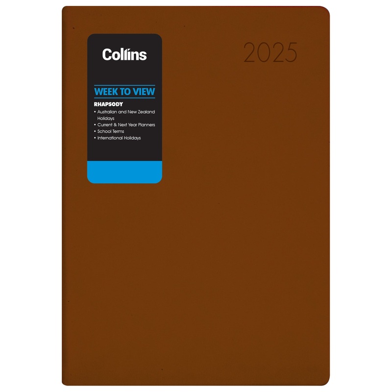 Collins Rhapsody A73 Week To View Diaries