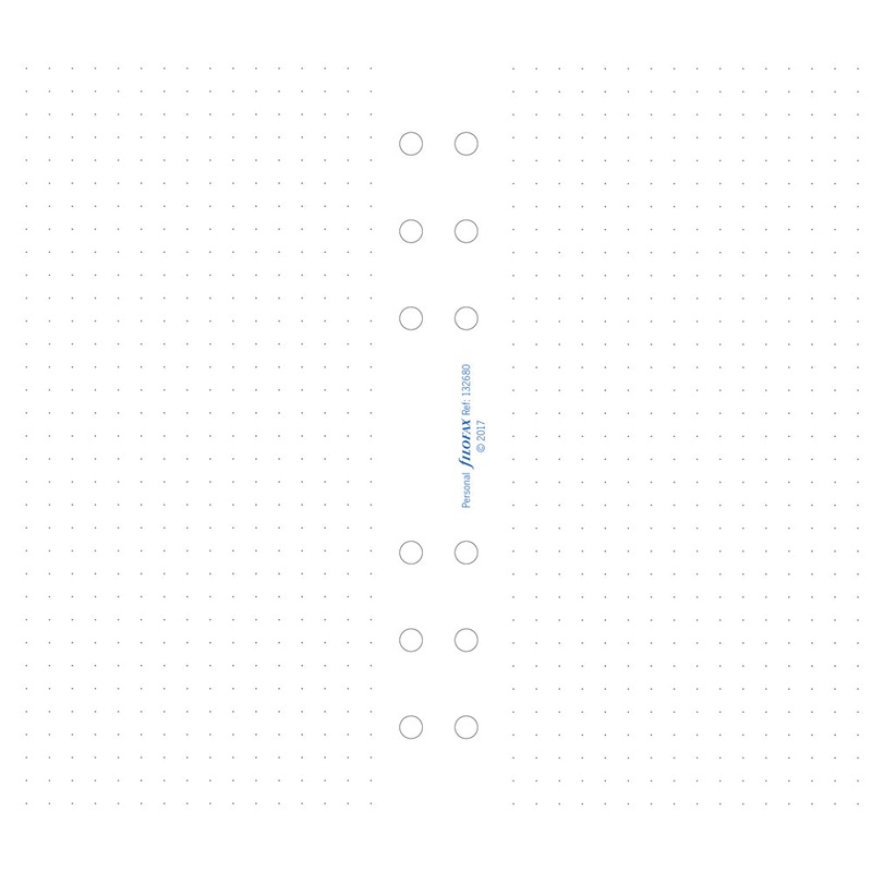 Filofax Personal Paper Dotted Refill