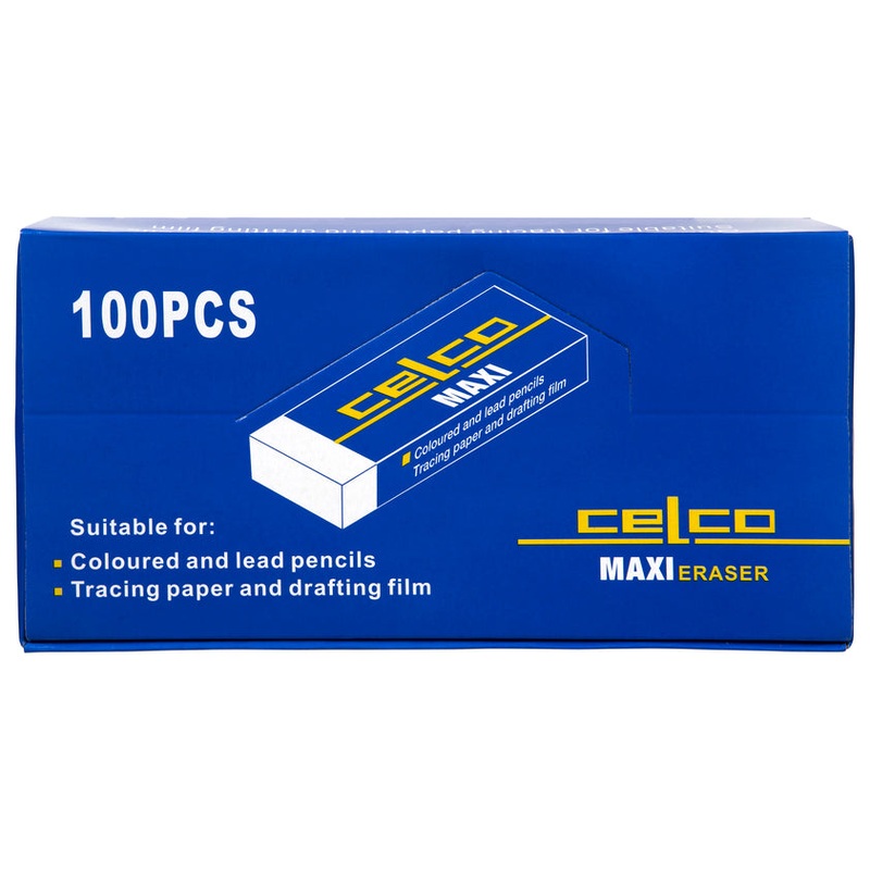 Celco Maxi Erasers Box Of 100