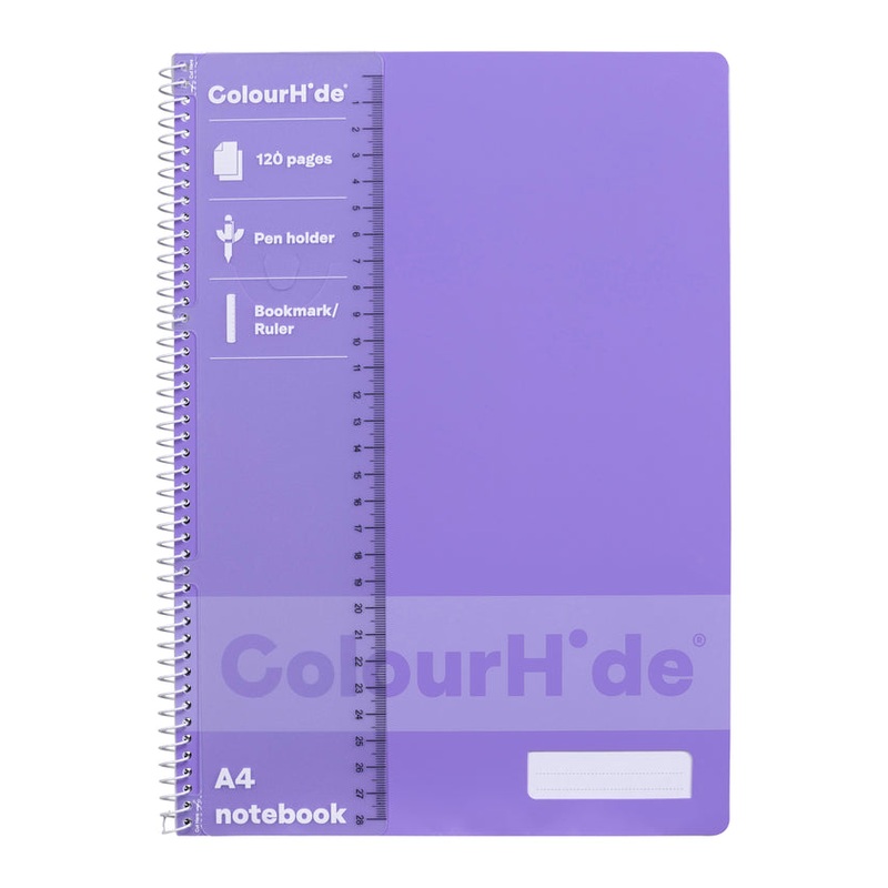 Colourhide A4 120 Page Notebooks Pack Of 10