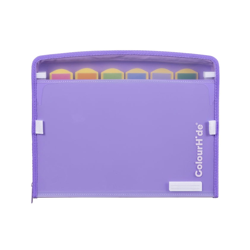 Colourhide Expanding File Zip It Files