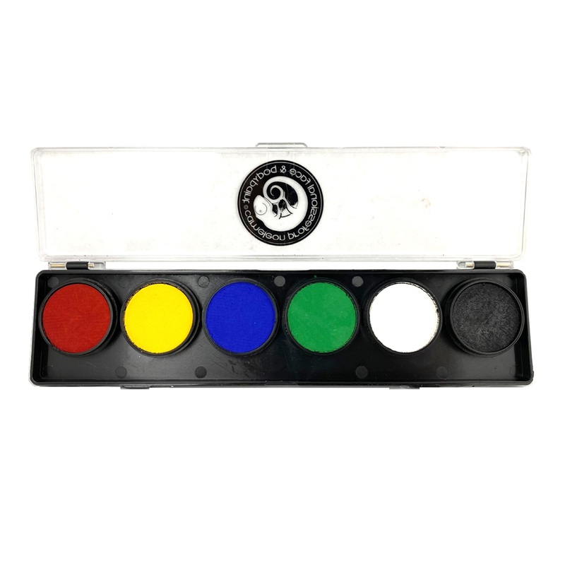 Cameleon Face Paint  | 6 Color BASIC Palette  – 60 gr
