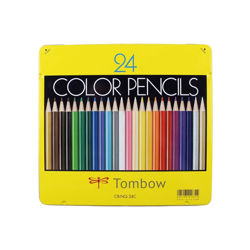 Tombow 1500 Series Colored Pencils – 24PC Set