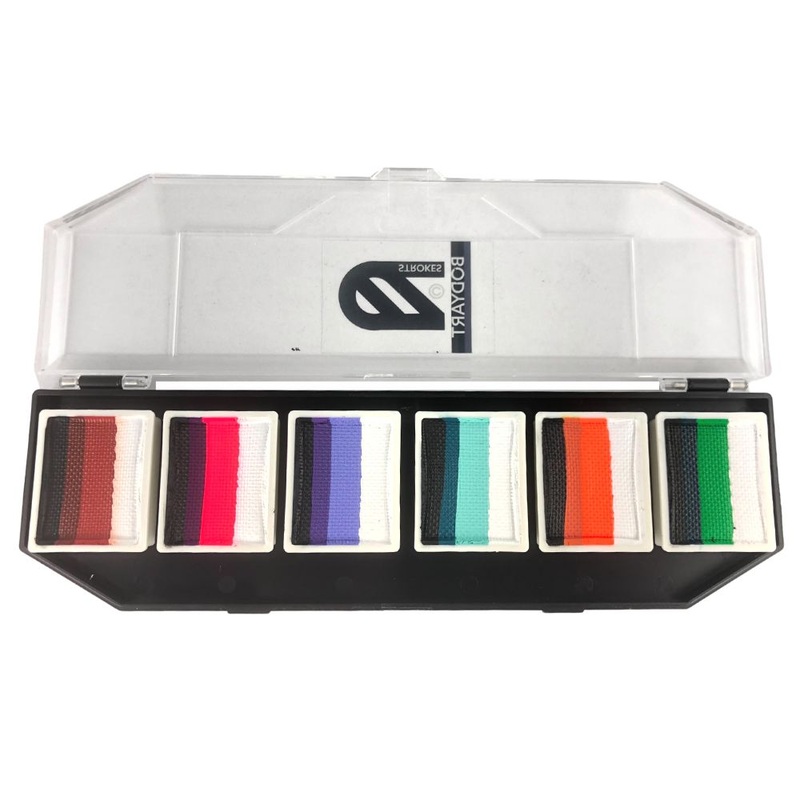EZ STROKES by Susy Amaro | 1 Stroke Painting Palette | MERMAID Palette  (SFX Non – Cosmetic)