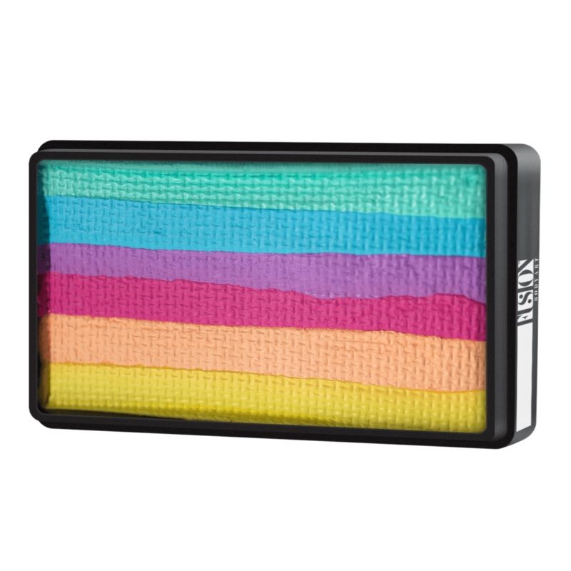 Fusion Body Art Face Paint – Split Cake | Rainbow Bliss  by Leanne Courtney 30gr