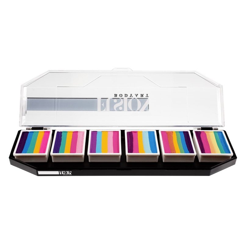 Fusion Body Art  | Lodie Up Face Painting Palette – Rainbow Ponies