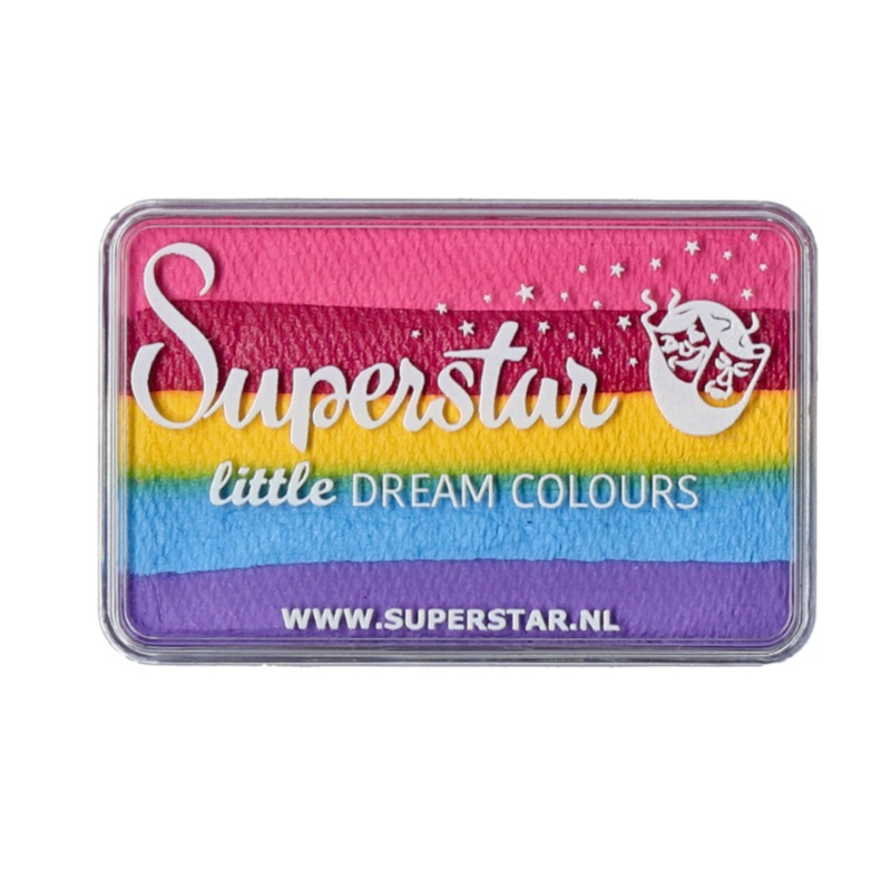 Superstar Face Paint | Little Dream Colours Rainbow Cake – Little RAINBOW – 30gr