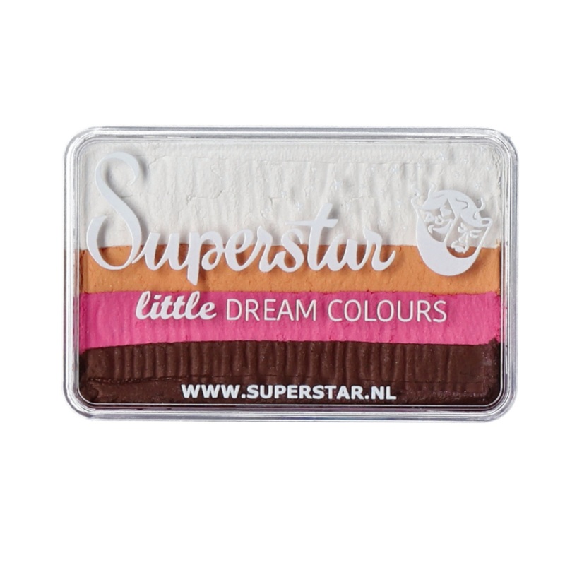 Superstar Face Paint | Little Dream Colours Rainbow Cake – Little ROSE – 30gr