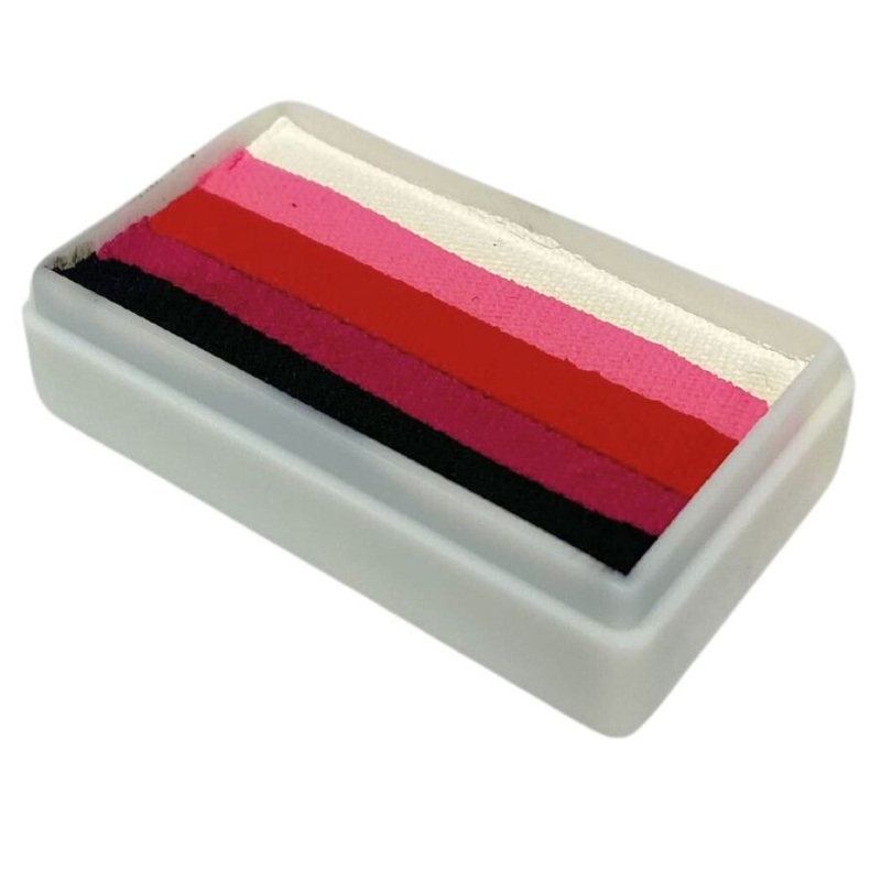 DFX Face Paint Rainbow Cake – Small Hibiscus (RS30114) Approx. 14ml /.47 fl oz  #41