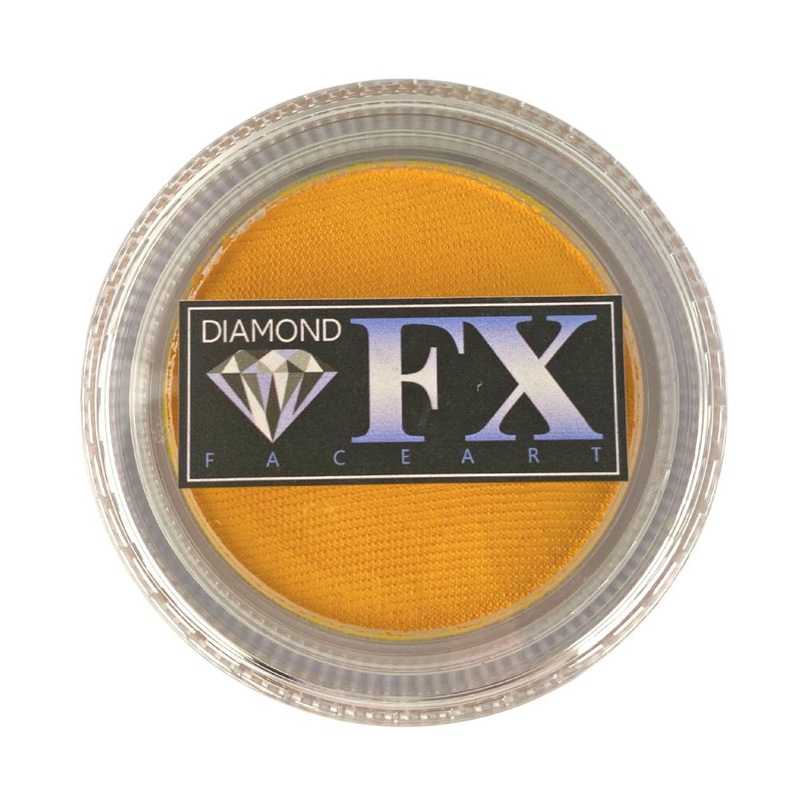 Diamond FX Face Paint Essential – Golden Yellow 30gr