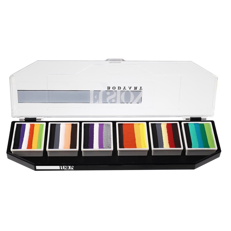 Fusion Body Art  | Face Painting Palette – Night Critters (Halloween Palette)