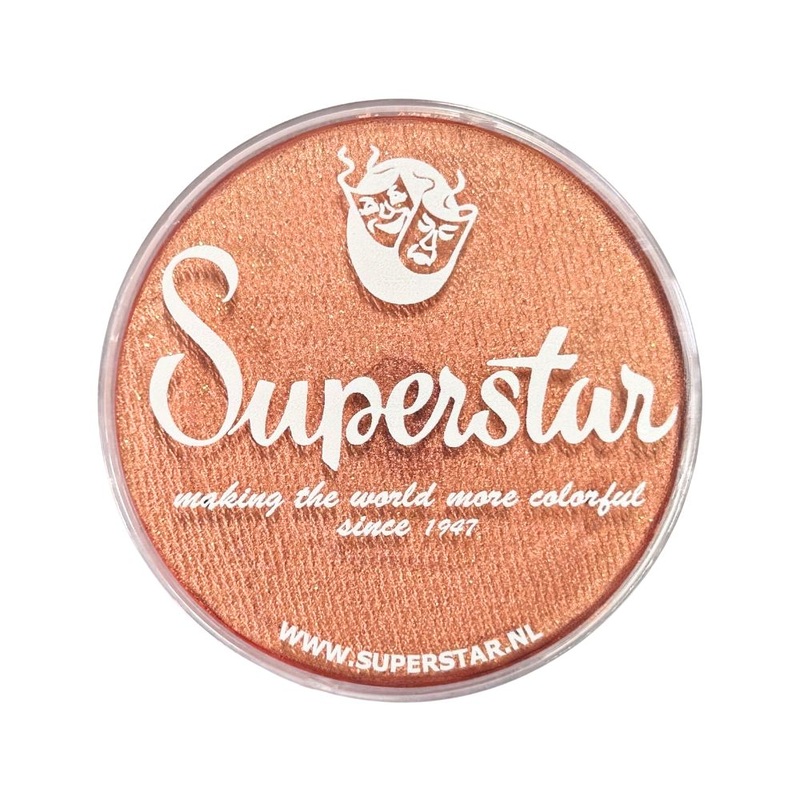 Superstar Face Paint | Rose Peach w/ GLITTER Shimmer #067 – 16gr