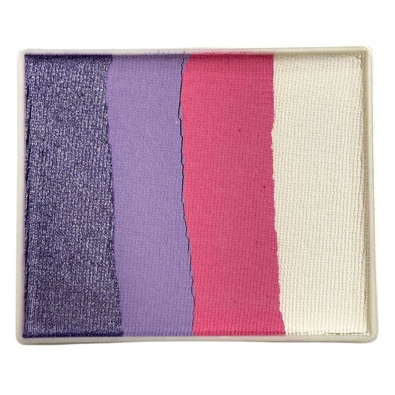 DFX Face Paint Rainbow Cake – LARGE COTTON CANDY – (RS50-9) Approx. Net Wt. 1.48oz/ 40gr  #9