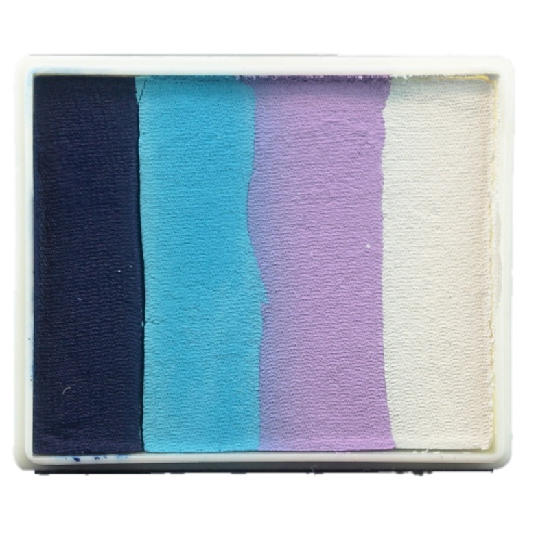DFX Face Paint Rainbow Cake – Large Monsoon (RS50-1) Approx. 50gr #1