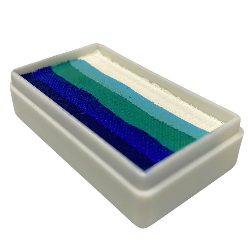 DFX Face Paint Rainbow Cake – Small Calm Ocean (RS30-62)  Approx. 14ml / .47 Fl oz    #27