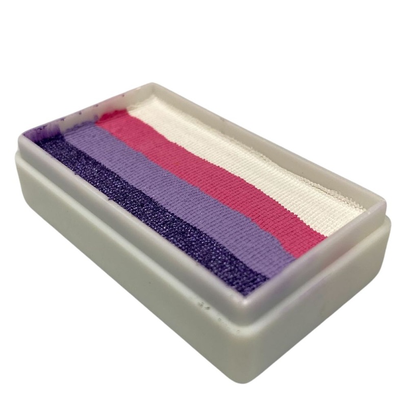 DFX Face Paint Rainbow Cake – Small Cotton Candy (RS30-9) Approx. 14ml /.47 fl oz  #9