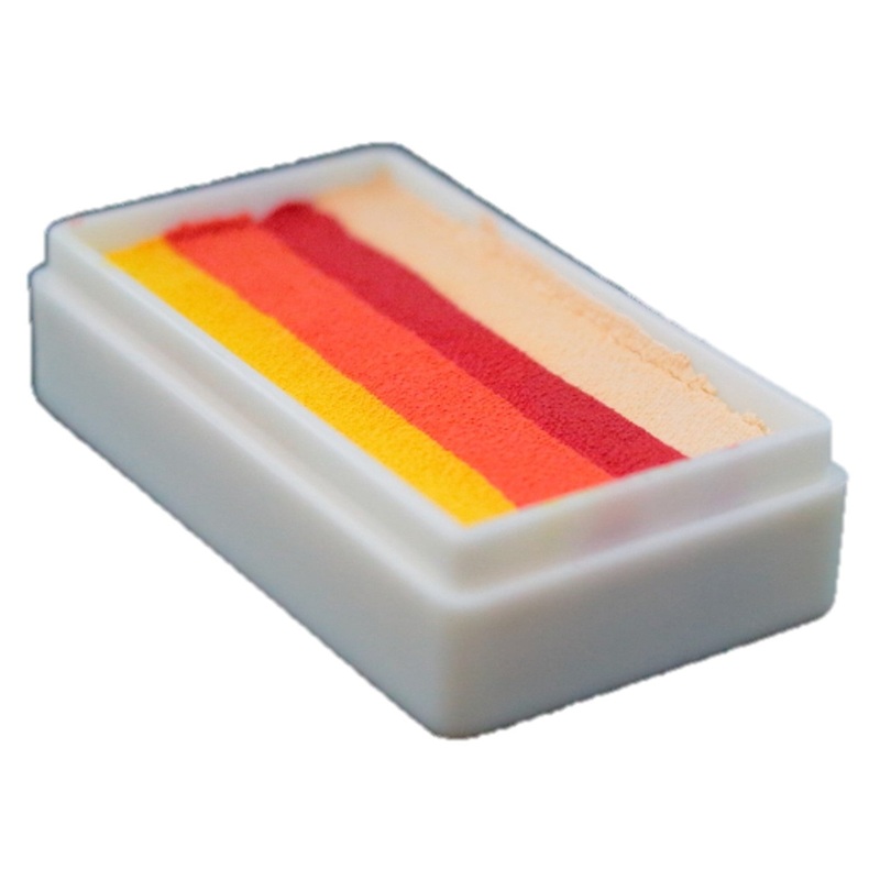 DFX Face Paint Rainbow Cake – Small Lobster Luau (RS30-2)  Approx.  14ml / .47 fl oz   #2