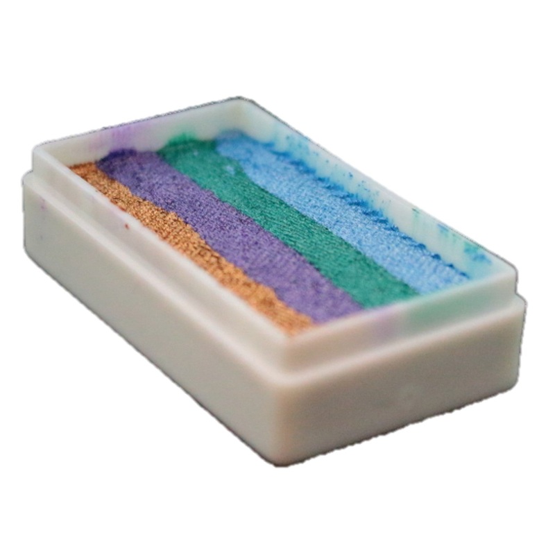 DFX Face Paint Rainbow Cake – Small Night Fall (RS30-22)  Approx. 28gr/.99oz  #22
