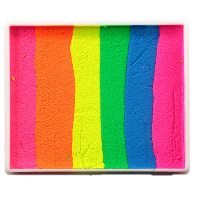 DFX Paint Rainbow Cake – LARGE COLOR SPLASH – (RS50-24) Approx. Net Vol .98fl oz/29ml  #24 (SFX – Non Cosmetic)