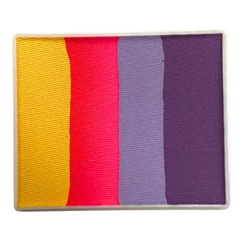 DFX Paint Rainbow Cake – LARGE FLOWER HEATHER –  (RS50-86) Approx. Net Vol .98fl oz/29ml  #23  (SFX – Non Cosmetic)