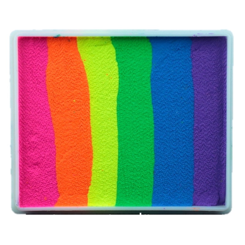 DFX Paint Rainbow Cake – LARGE NEON NIGHTS – (RS50-7) Approx. NET 0.84 Fl oz / 25ml #7 (SFX – Non Cosmetic)