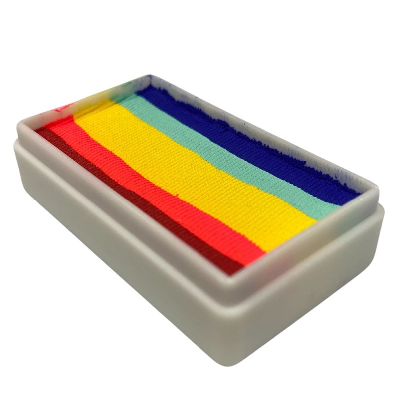 DFX Special Effects Paint Rainbow Cake – Small Real Rainbow (RS30-60)  Approx. 16ml / .54 fl oz  #37 (SFX – Non Cosmetic)
