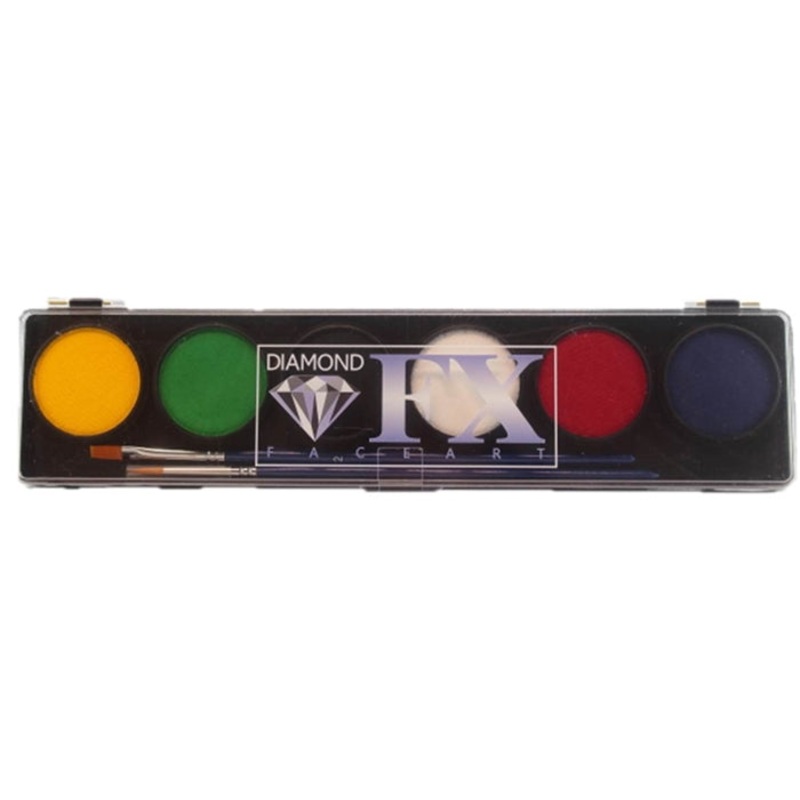 Diamond FX Face Paint – 6 Color Essential  Palette