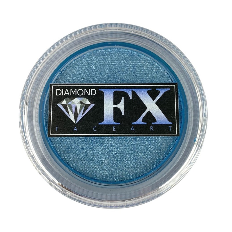 Diamond FX Face Paint – Metallic Baby Blue 30gr