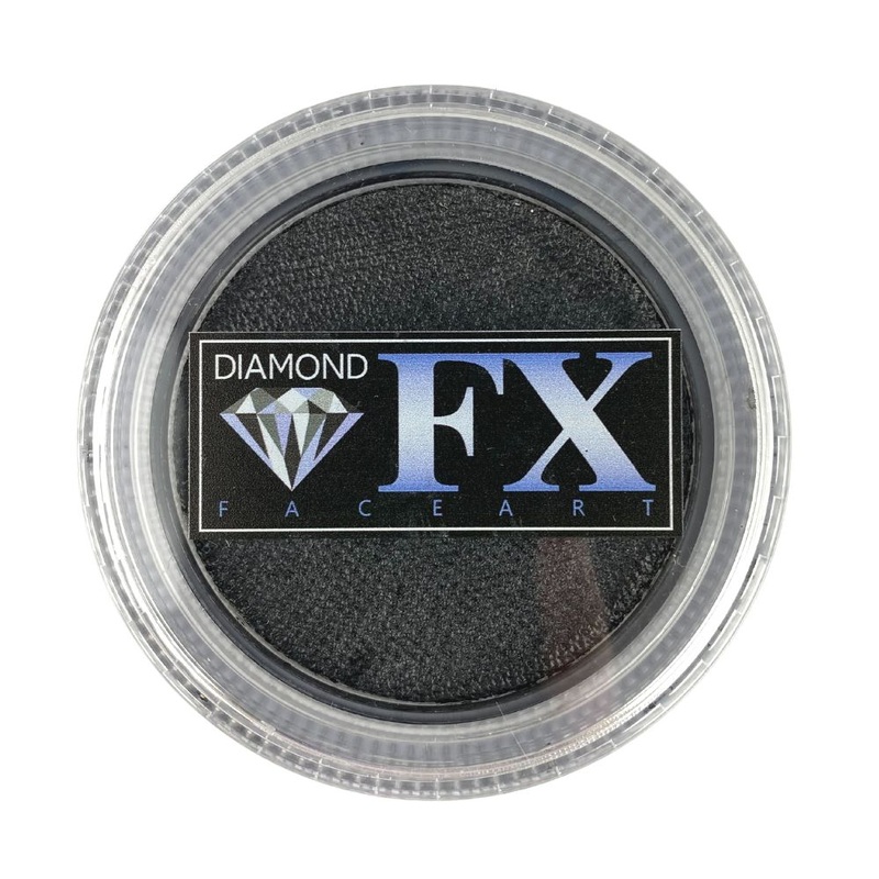 Diamond FX Face Paint – Metallic Black 30gr