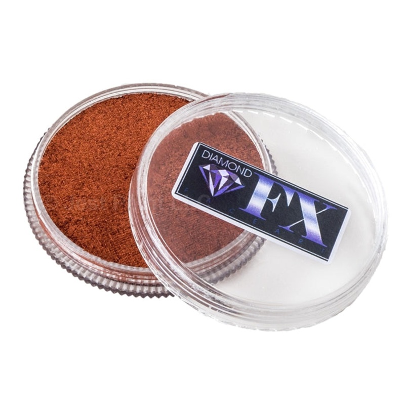 Diamond FX Face Paint – Metallic Copper 30gr