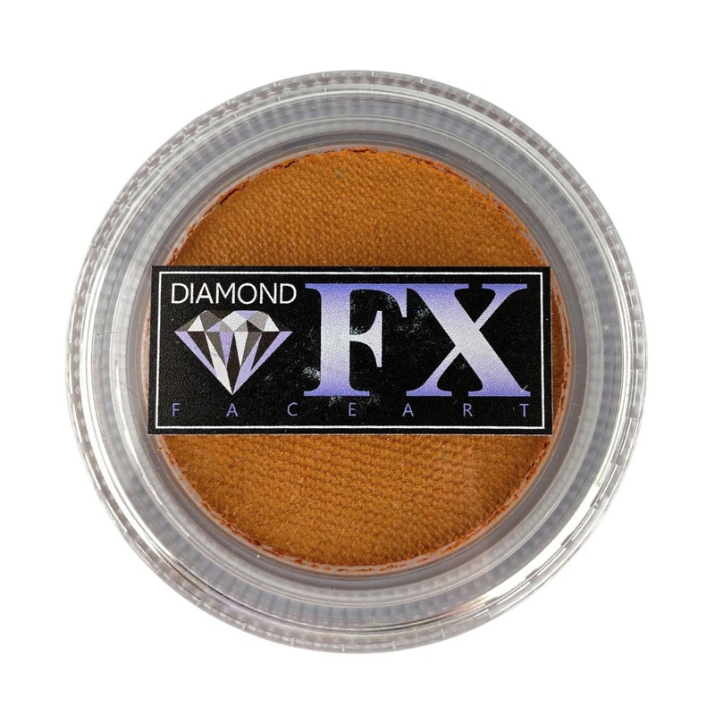 Diamond FX Face Paint – Metallic Orange 30gr
