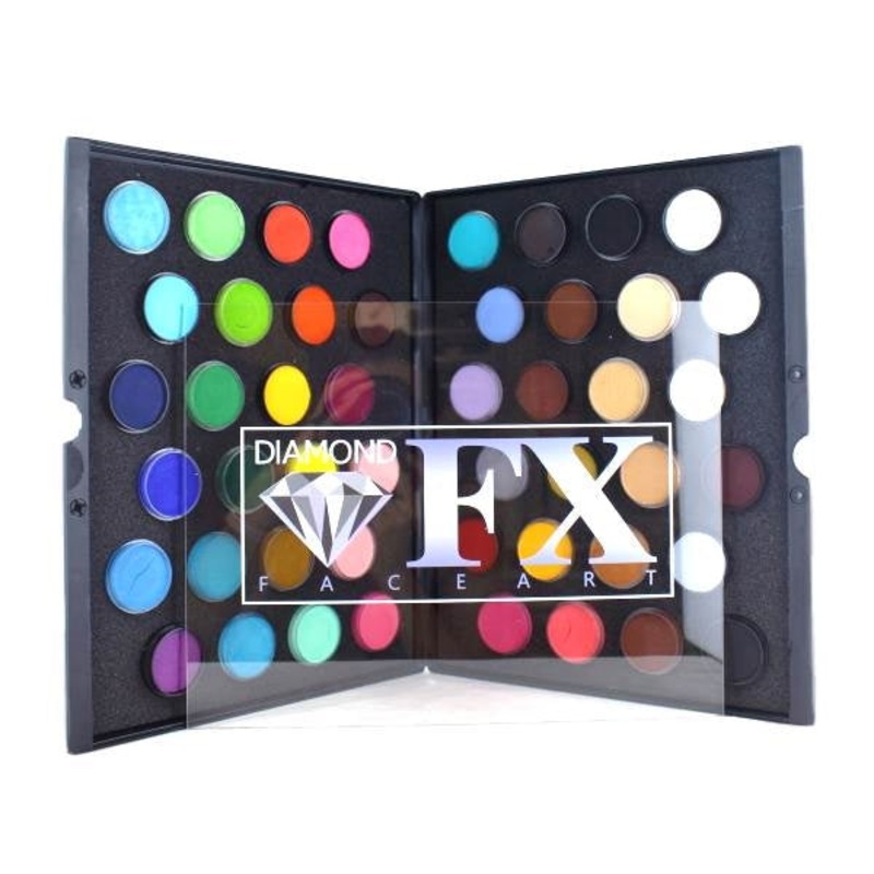 Diamond FX Face Paint Pro Palette – 48 Colors