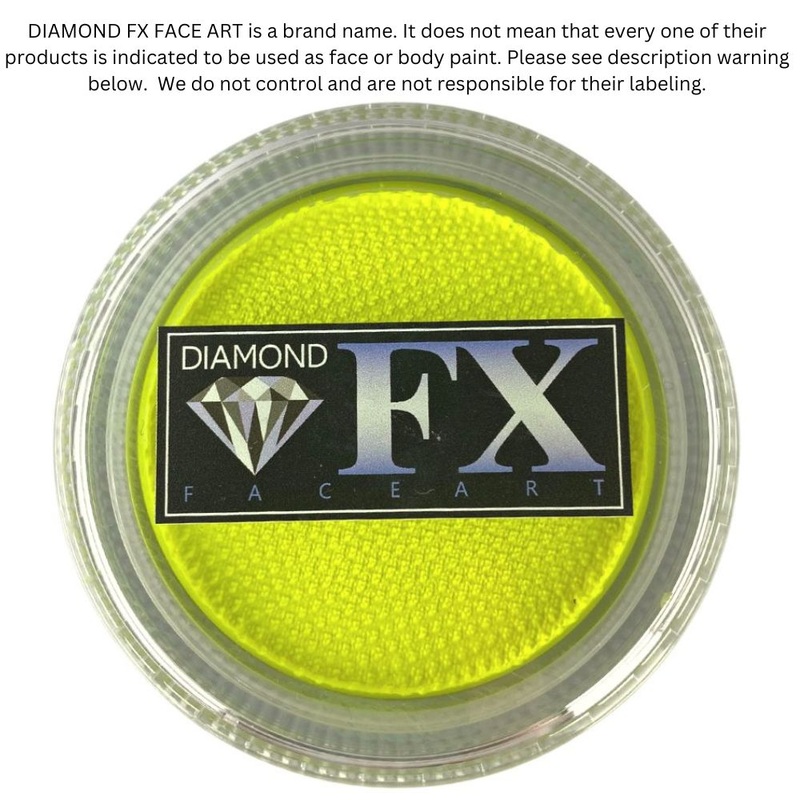 Diamond FX Paint – Neon Yellow 30gr (SFX – Non Cosmetic)
