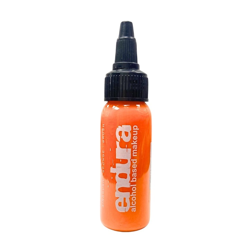 Endura Alcohol-Based Airbrush Body Paint – Orange – 1oz