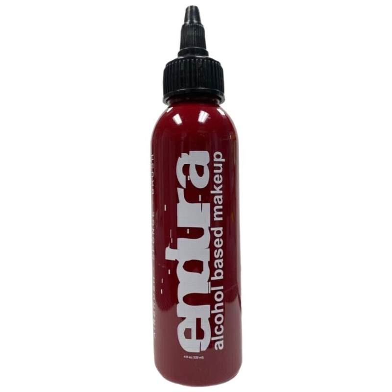 Endura Alcohol-Based Airbrush Body Paint – Red – 4oz