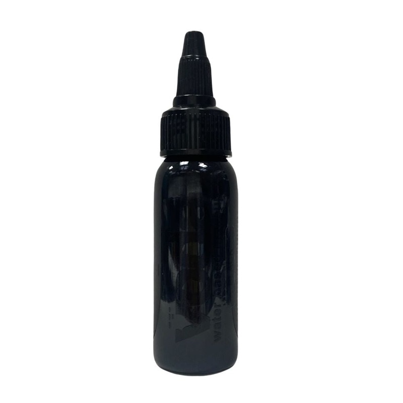European Body Art | VODA (VIBE) Water Based Airbrush Body Paint – Standard Black – 1oz