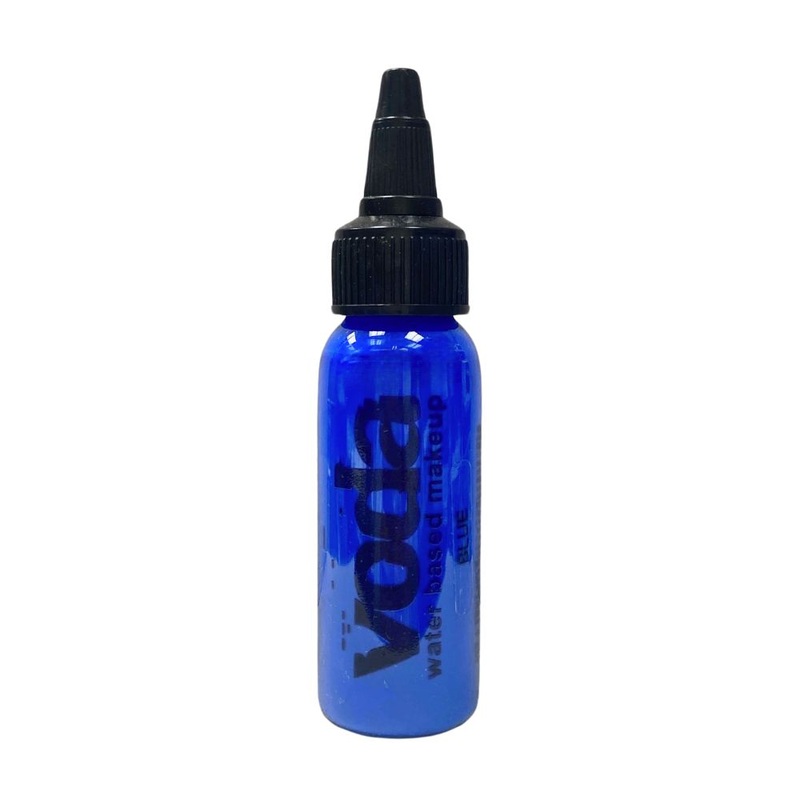 European Body Art | VODA (VIBE) Water Based Airbrush Body Paint  – Standard Blue  – 1oz