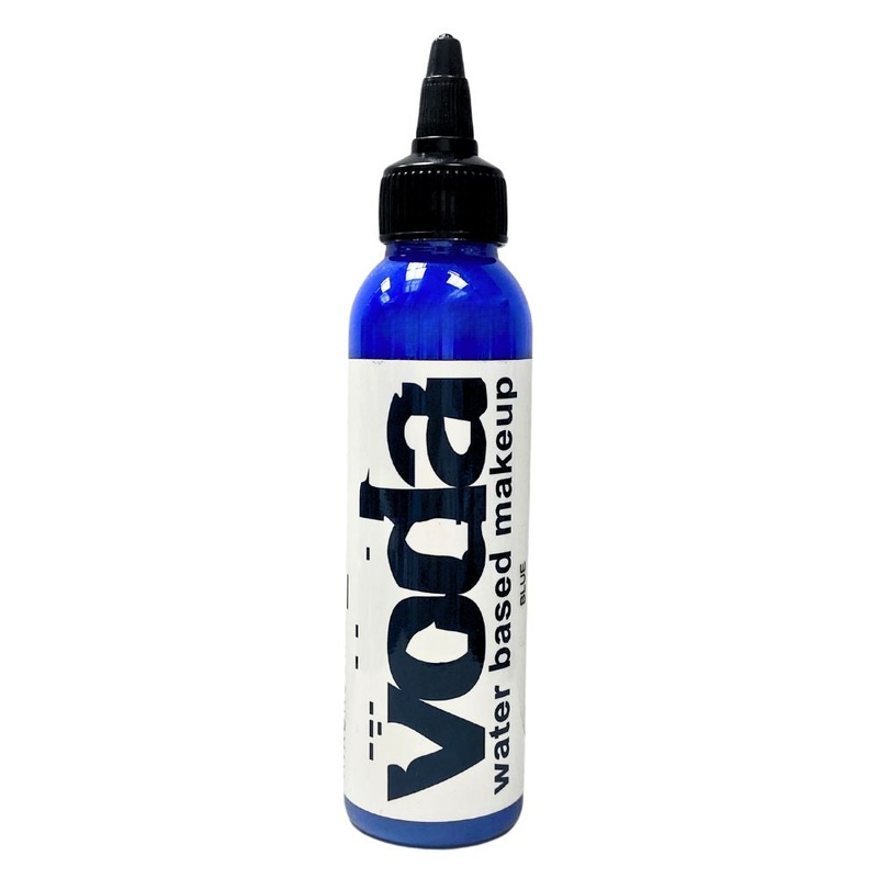 European Body Art | VODA (VIBE) Water Based Airbrush Body Paint – Standard Blue – 4oz