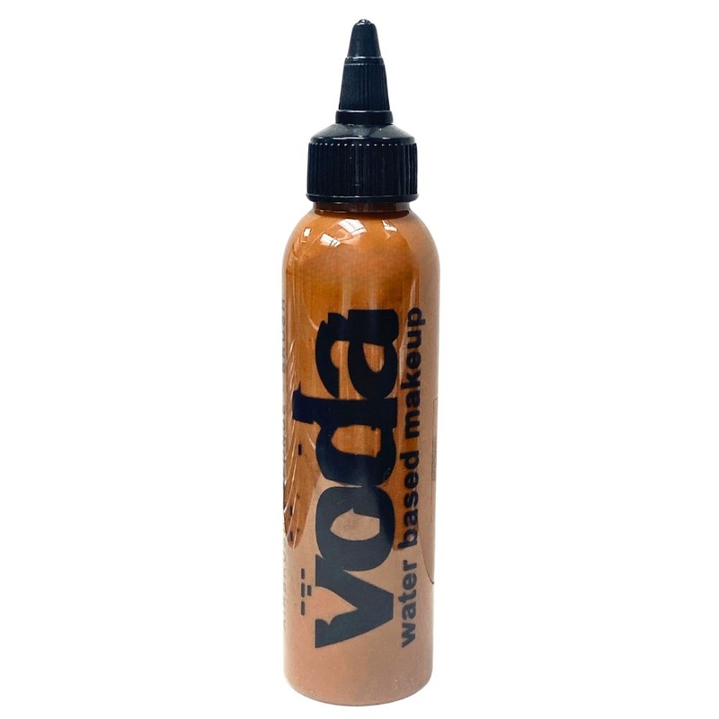 European Body Art | VODA (VIBE) Water Based Airbrush Body Paint – Standard Brown – 4oz