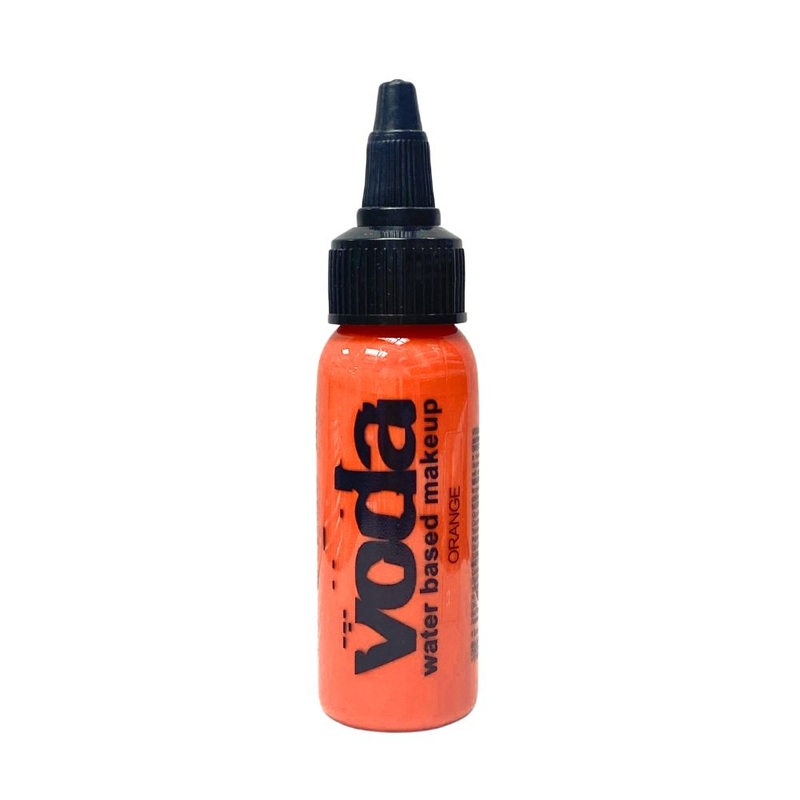 European Body Art | VODA (VIBE) Water Based Airbrush Body Paint  – Standard Orange  – 1oz