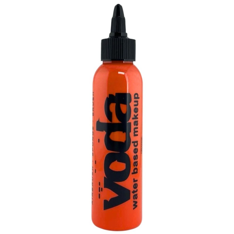 European Body Art | VODA (VIBE)  Water Based Airbrush Body Paint – Standard Orange – 4oz