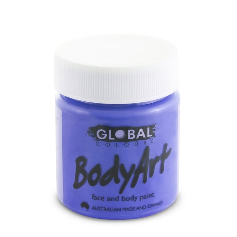 Global Body Art Face Paint – Liquid Purple 45ml