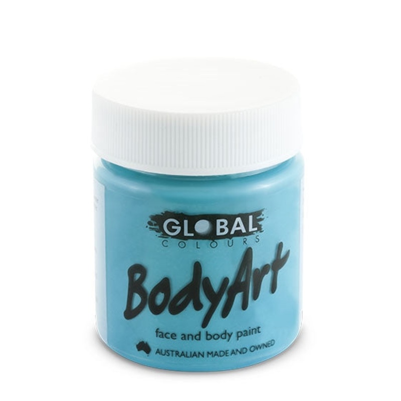 Global Body Art Face Paint – Liquid Turquoise 45ml