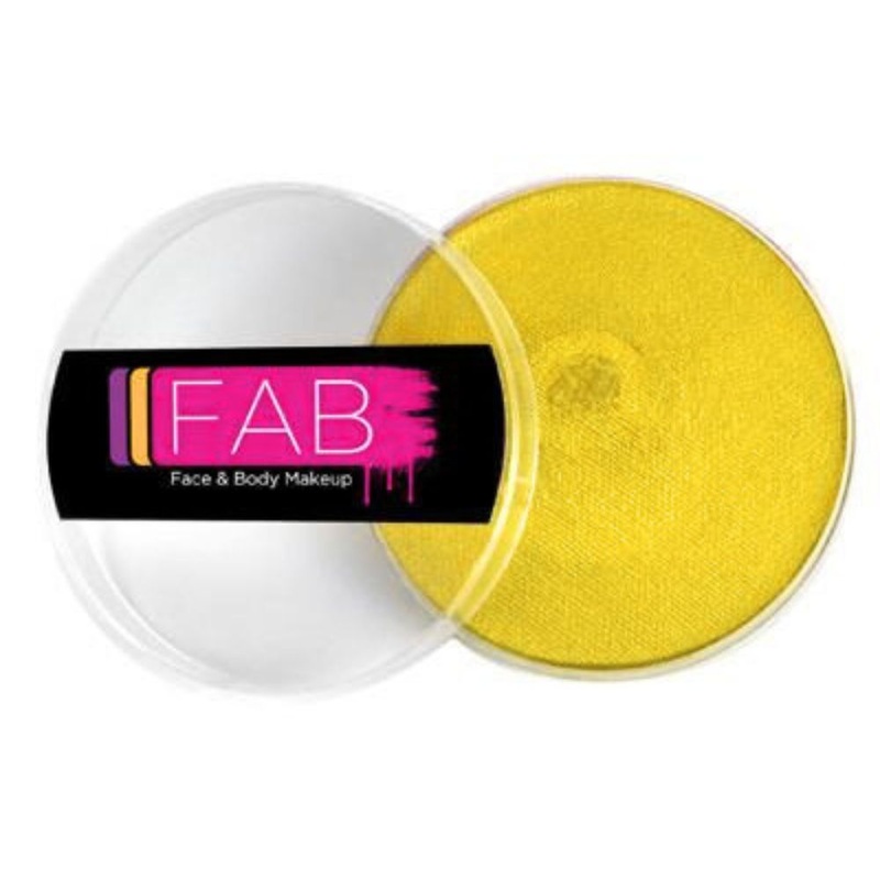 FAB by Superstar | Face Paint – (Interferenze) Yellow Shimmer 45gr #132