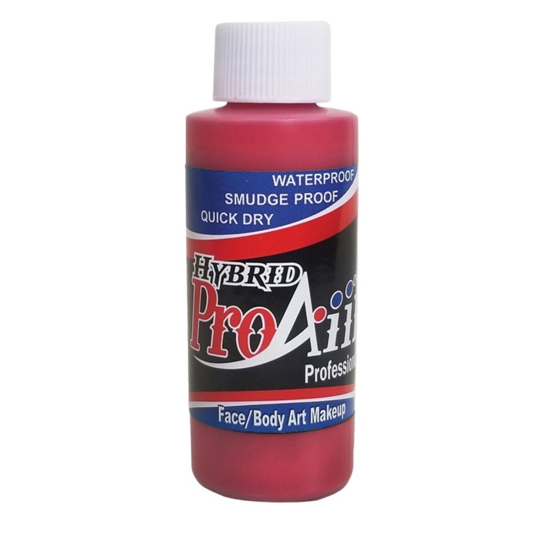 ProAiir ATOMIC Alcohol Based Hybrid Airbrush Paint 2oz – UV Radiation Red (SFX – Non Cosmetic)