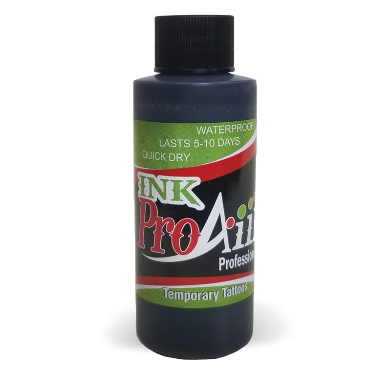 ProAiir INK Alcohol-Based Airbrush Body Paint 2oz – Black